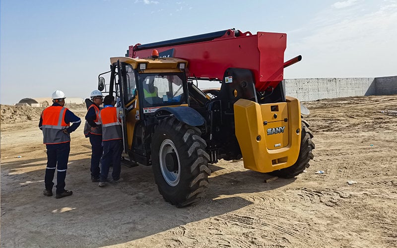 SANY in Iraq’s Nasiriyah International Airport Project